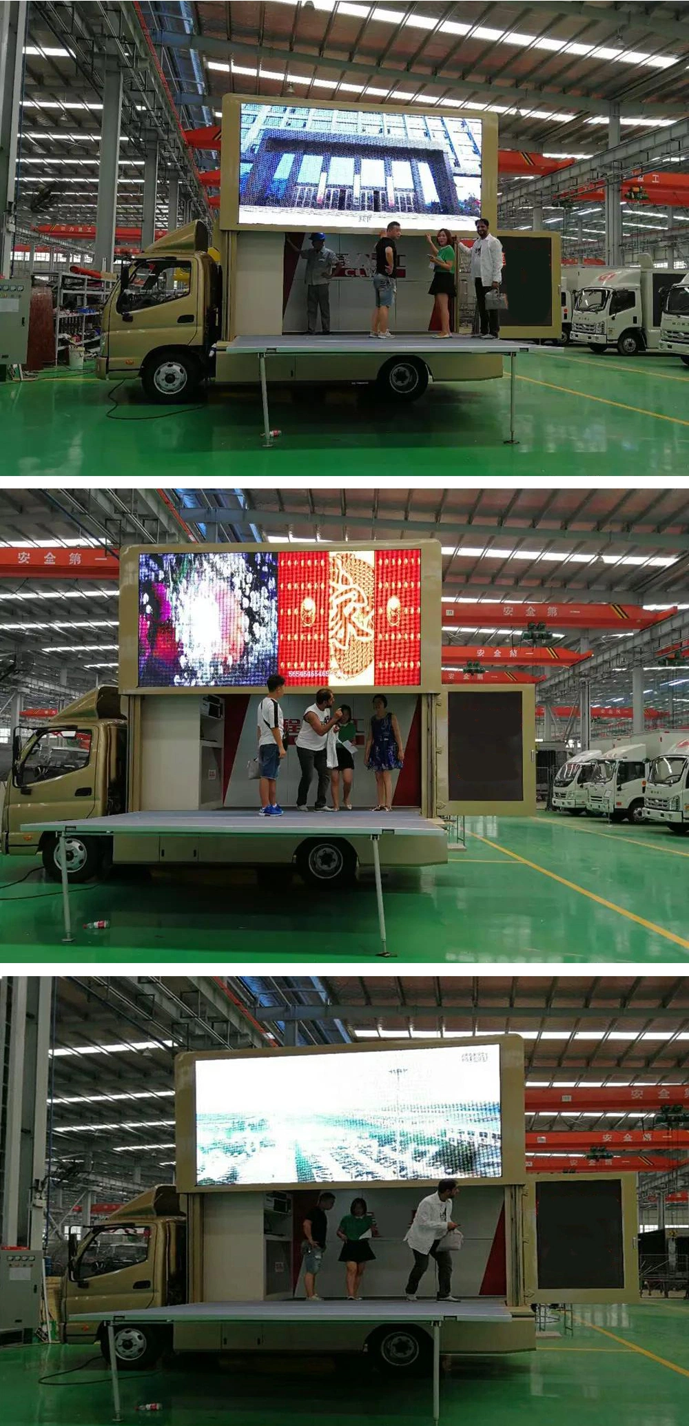 Full Color Mobile Outdoor LED Screen Advertising Truck/Trailer LED Display