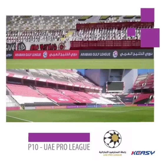 Pantalla LED digital de publicidad perimetral de fútbol al aire libre P8 P10 P16