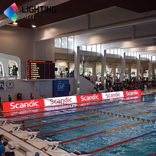 Exhibiciones grandes al aire libre a todo color ligeras del perímetro del estadio del fútbol de los deportes del LED P10