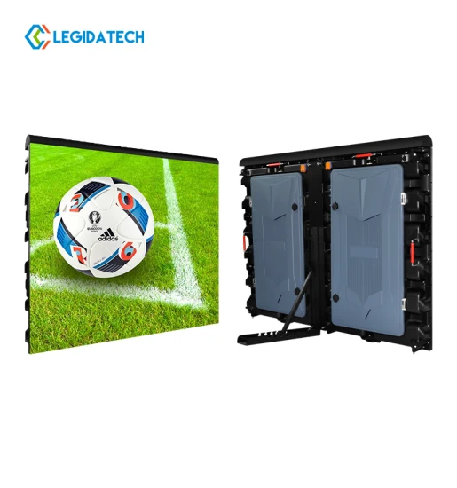 Gran oferta, publicidad, estadio deportivo, pantalla LED, pantalla LED ajustable de perímetro de fútbol Digital P8 P10