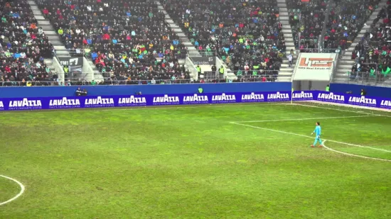 Pantalla LED perimetral de fútbol